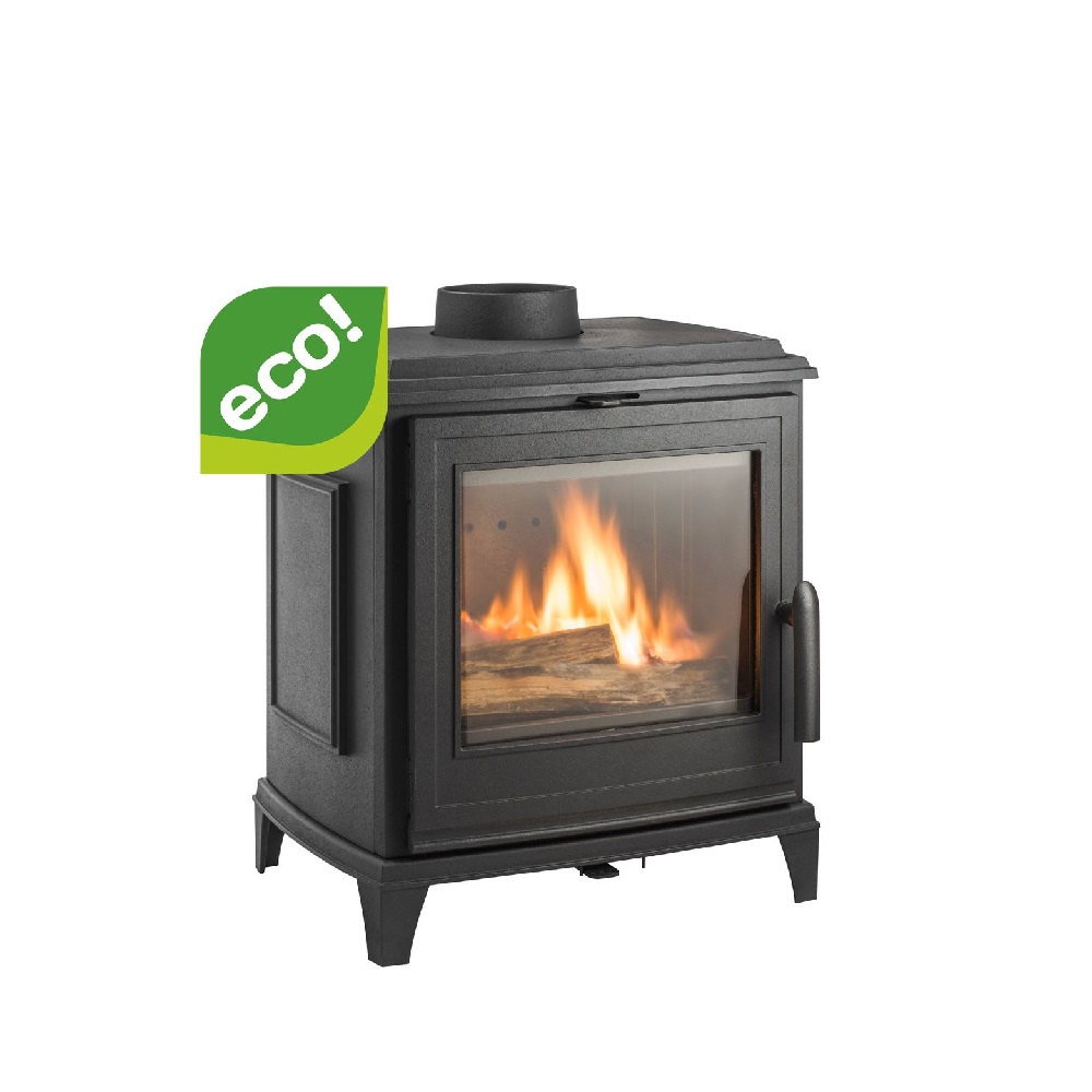 Piecyk na pellet  do domów pasywnych Dame Air Tight  6kW sedan s antracyt1 1 - Piecyk na pellet  do domów pasywnych Dame Air Tight  6kW